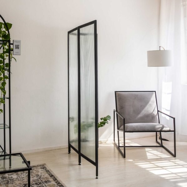 STUDIO DELTA - REEDED GLASS ROOM DIVIDER