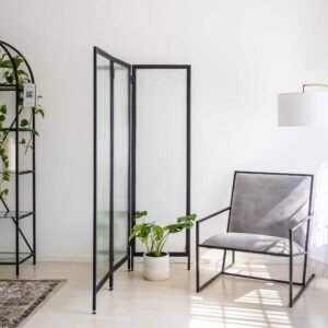 STUDIO DELTA - REEDED GLASS ROOM DIVIDER