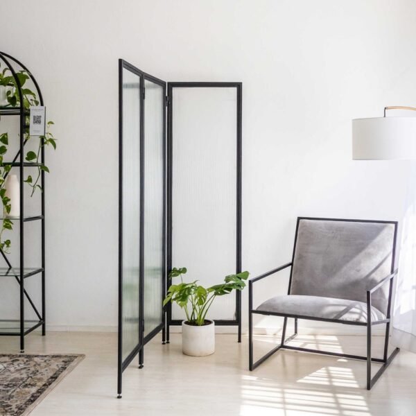STUDIO DELTA - REEDED GLASS ROOM DIVIDER