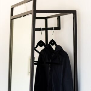 STUDIO DELTA WARDROBE MIRROR IN BLACK