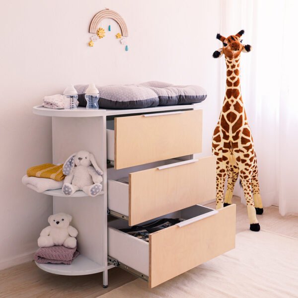 STUDIO DELTA BABY CHANGING COMPACTUM IN WHITE