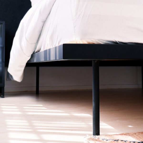 STUDIO DELTA MINIMALIST FLOATING BEDFRAME IN BLACK