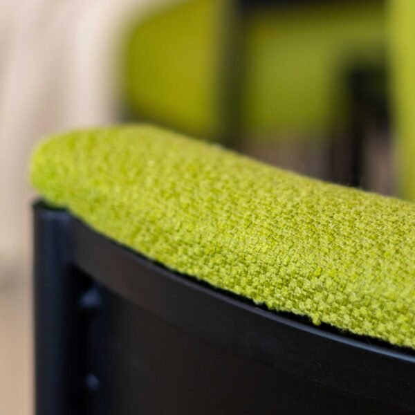 STUDIO DELTA - UPHOLSTERED STEEL ROUNDED CHAIRS