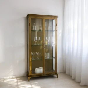 STUDIO DELTA - MODERN ANTIQUE GLASS CABINET