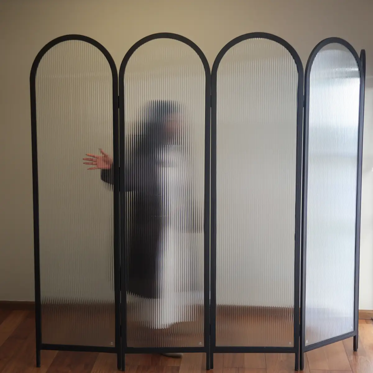 Athena Arched Room Divider C Athena Arched Room Divider - Studio Delta