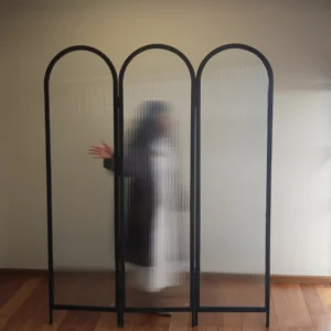 Athena Arched Room Divider - 3 Panel