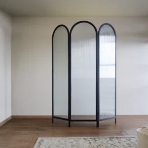 Athena Arched Room Divider - 3 Panel